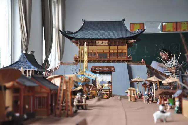 《清明上河图》复原模型制作——《建筑模型制作》课程作业展示