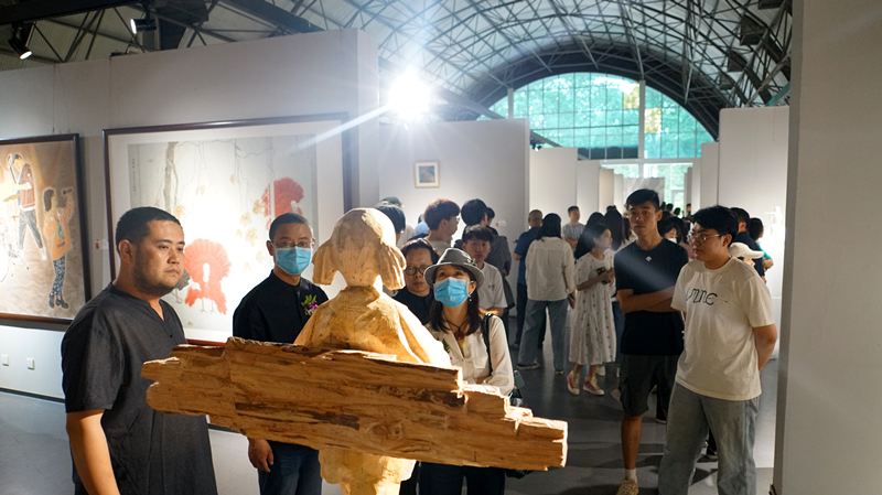 我院2021届毕业生作品展开幕